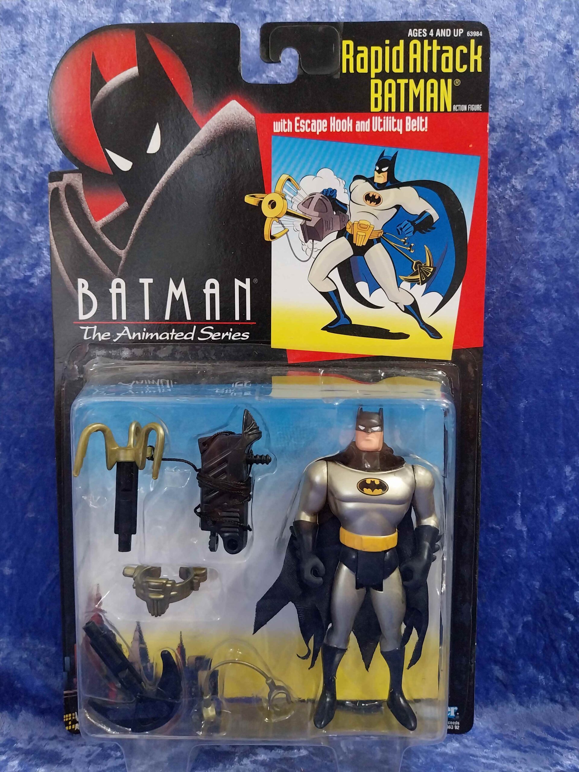 BATMAN - The Animated Series by KENNER Rapid Attack BATMAN action ...